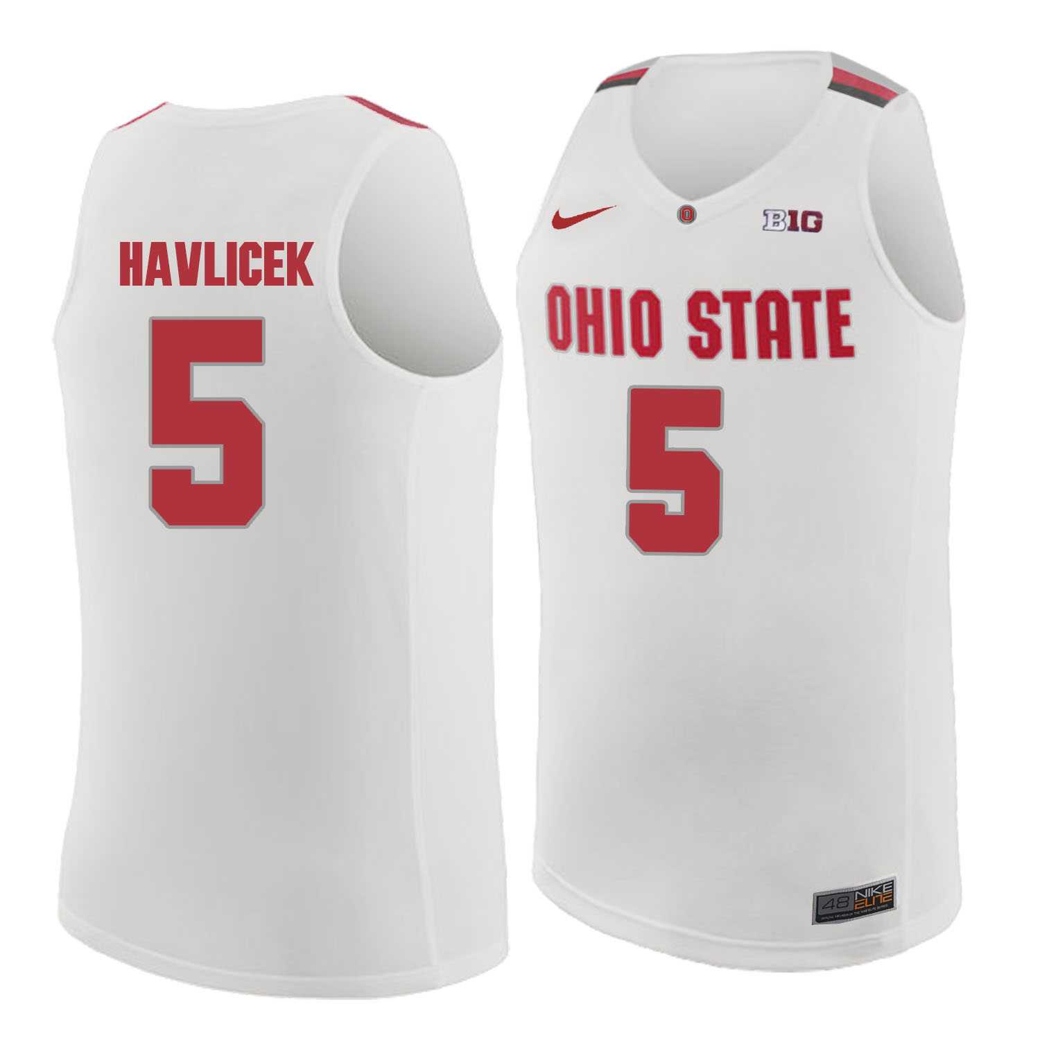 Ohio State Buckeyes #5 John Havlicek White College Basketball Jersey Dzhi,We sell and wholesale Ohio State Buckeyes #5 John Havlicek White College Basketball Jersey Dzhi on line form chian!